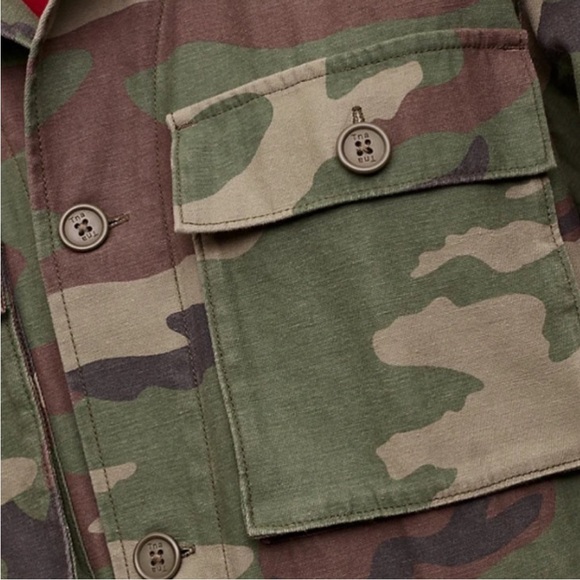 TNA CAMO JACKET NWOT - Picture 8 of 11